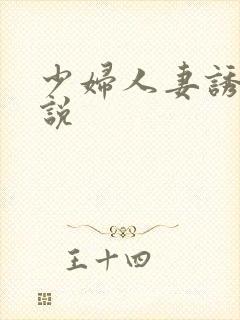 少妇人妻诱惑小说