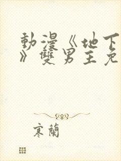 动漫《地下偶像》双男主免费观链接