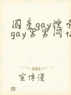 国产gay搜索gay男男网站do