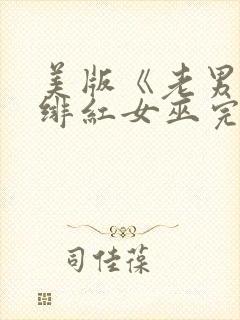 美版《老男孩》绯红女巫完整版免费封面
