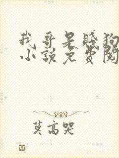 我哥是贱狗bg小说免费阅读