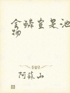 金鳞岂是池中之物封面