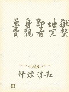 单身即地狱3免费观看完整版封面