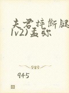 夫君摔断腿后(1v2)孟弥封面