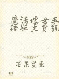 魔法坏女巫2国语版免费观看