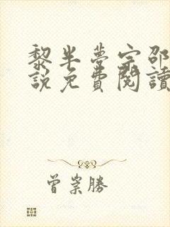 黎半梦宗邵年小说免费阅读最新章节