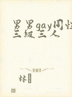 男男gay同性三级三人