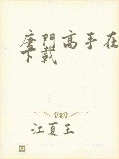 唐门高手在异世下载