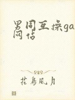 男同互操gay网站封面