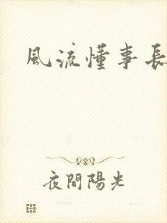 风流懂事长