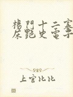 杨门十二寡妇肉床艳史电子书封面