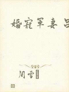 婚宠军妻 吕颜封面