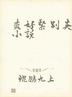 爽好紧别夹人妻小说