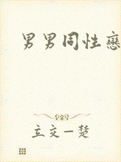 男男同性恋互操