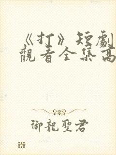 《打》短剧免费观看全集高清