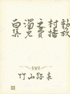 白浊之村动漫全集免费播放