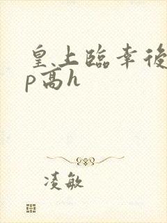 皇上临幸后宫np高h封面