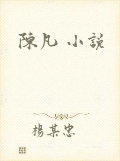 陈凡 小说