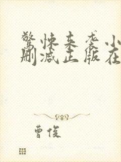 惊悚来袭小说无删减正版在线阅读封面