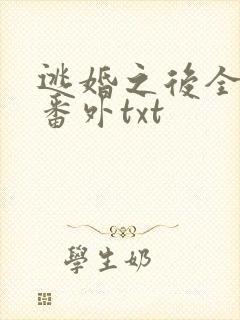 逃婚之后全文加番外txt封面