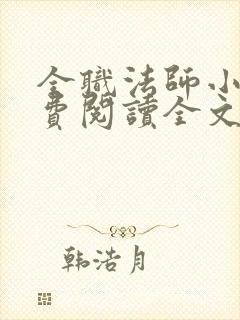 全职法师小说免费阅读全文无删减封面