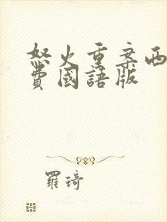 怒火重案西瓜免费国语版