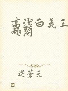 高洁白义王申笔趣阁封面