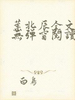 叶北辰全文免费无弹窗阅读小说封面