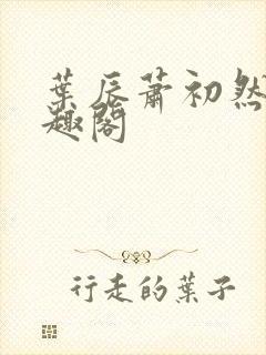 叶辰萧初然 笔趣阁