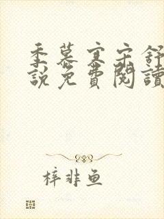 季慕寒宋舒染小说免费阅读最新章节封面