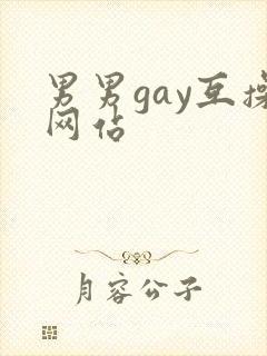 男男gay互操网站