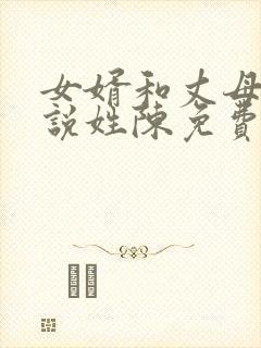 女婿和丈母娘小说姓陈免费阅读