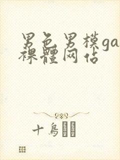 男色男模gay裸体网站封面