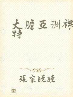 大胆亚洲裸体模特