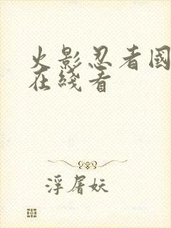 火影忍者国语版在线看封面