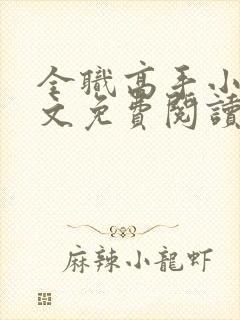 全职高手小说全文免费阅读无弹窗封面