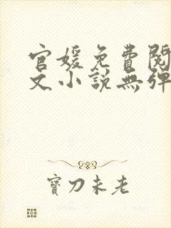 官媛免费阅读全文小说无弹窗封面