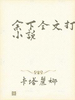 余下全文打不开小说