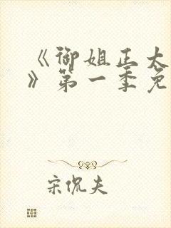 《御姐正太御姐》第一季免费观