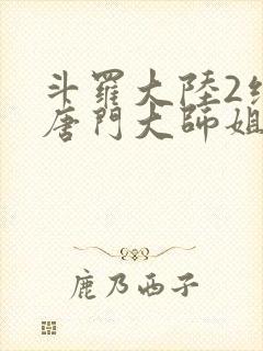 斗罗大陆2绝世唐门大师姐封面