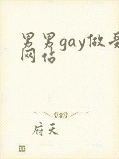 男男gay做受网站