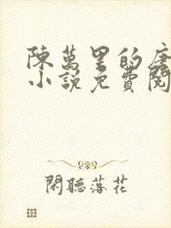 陈万里的唐嫣然小说免费阅读最新章节封面