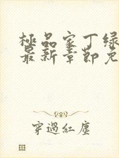 极品家丁绿帽版最新章节免费阅读