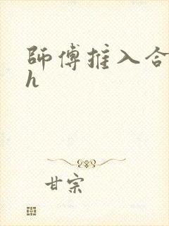 师傅推入合欢丸h封面