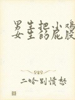 男生把小鸡插到女生的屁股里视频