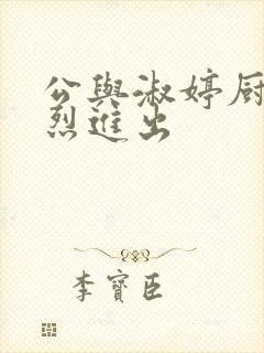 公与淑婷厨房猛烈进出