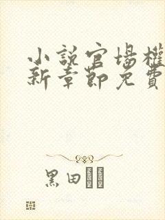 小说官场权欲最新章节免费阅读