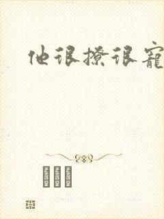 他很撩很宠封面