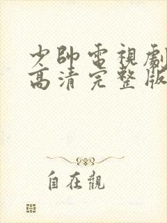 少帅电视剧免费高清完整版在线看