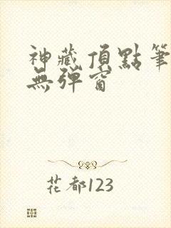 神藏顶点笔趣阁无弹窗